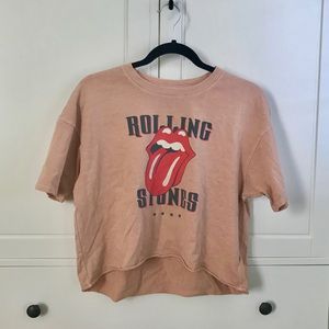 Rolling Stones AE Crop Top